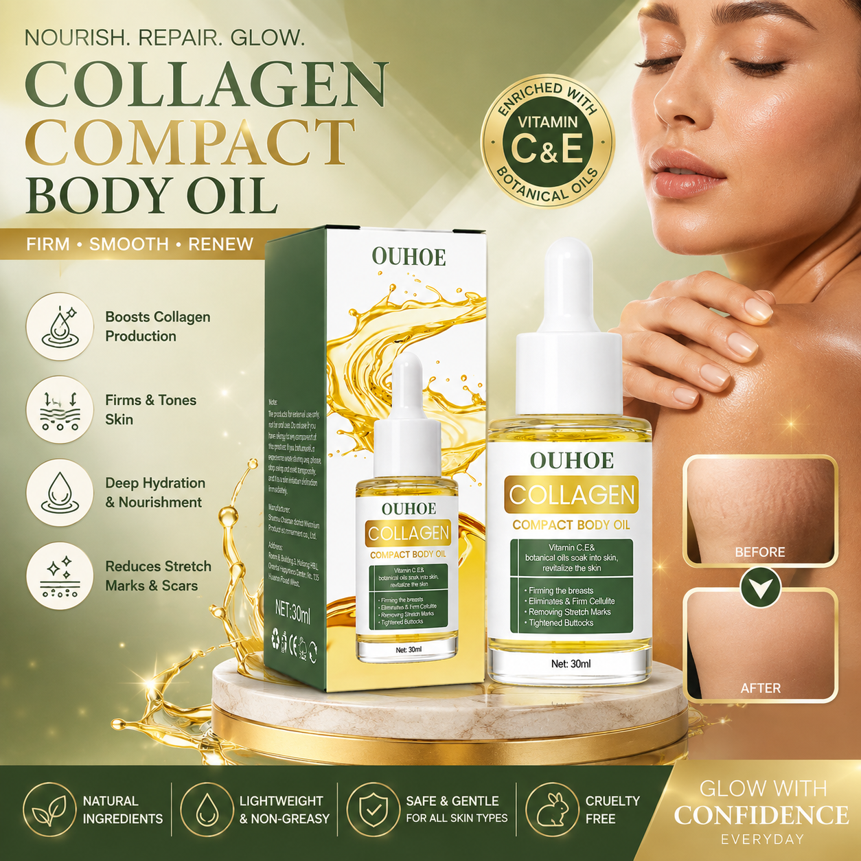 Ouhoe - Compact Body Oil