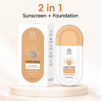 Tinted Sunscreen 2 in 1 SPF + Foundation
