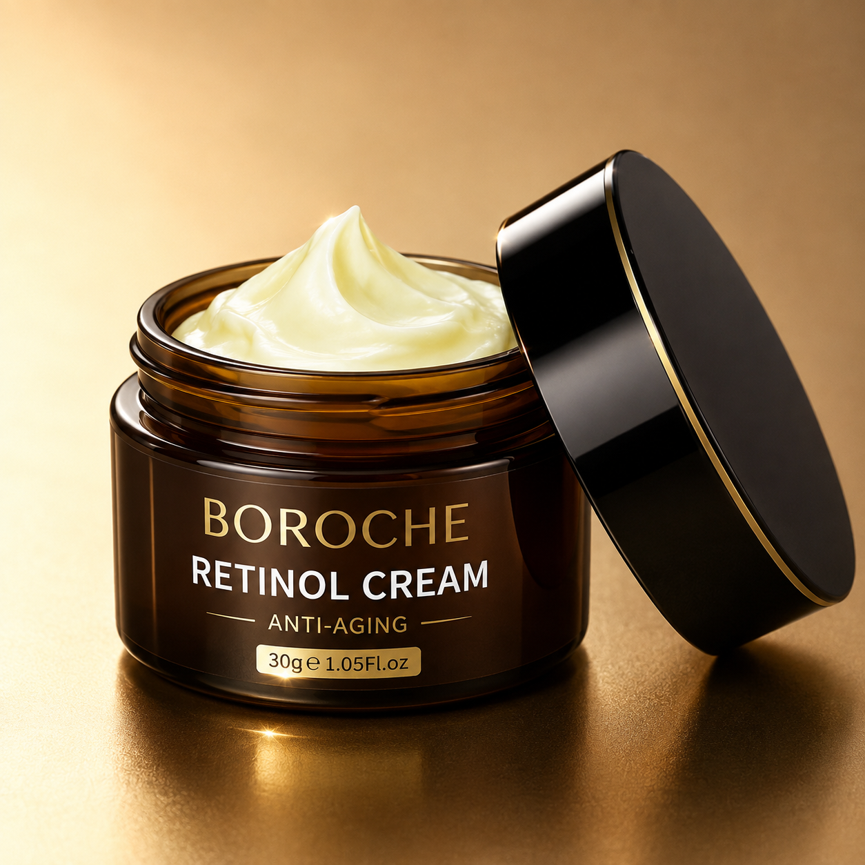 Retinol Anti-Aging Cream, helps reduce wrinkles and firm the skin