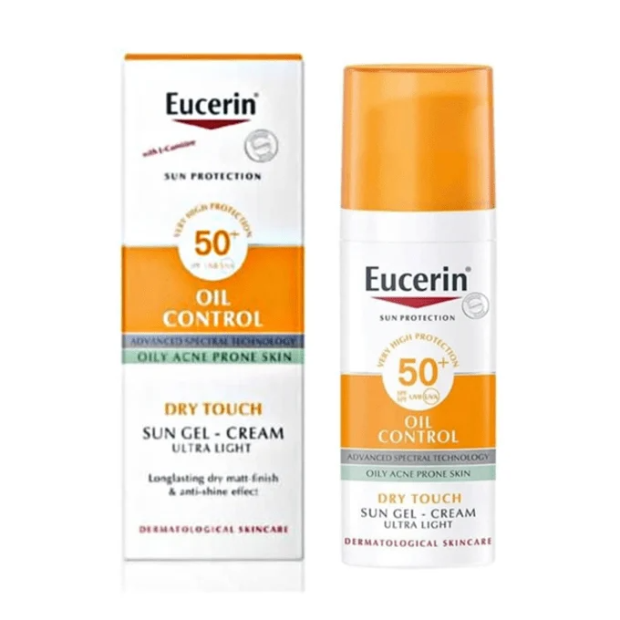 Eucerin Sunscreen Gel Cream Oil Control SPF 50+ | 50ml