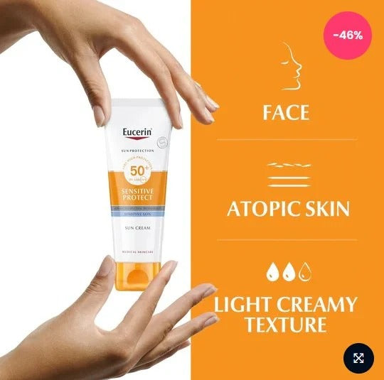 EUCERIN - Sunscreen UV Protection Cream SPF 50+