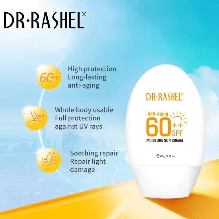 Dr Rashel - Anti-Aging & Moisture Sun Cream SPF 60 ++